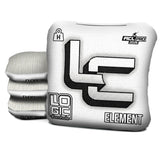 Logic Cornhole - LC HALFTONE WHITE - ACL PRO 2026 BAGS - MULTIPLE BAG SERIES - Set of 4 bags