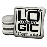 Logic Cornhole Parchment Black Logo - ELEMENT - ACL PRO 2026 BAGS - Set of 4 bags