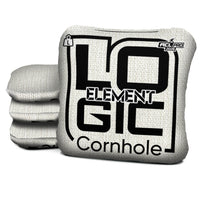Logic Cornhole Parchment Black Logo - ELEMENT - ACL PRO 2026 BAGS - Set of 4 bags