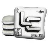 Logic Cornhole - LC HALFTONE WHITE - ACL PRO 2026 BAGS - MULTIPLE BAG SERIES - Set of 4 bags