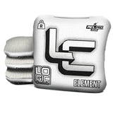 Logic Cornhole - LC HALFTONE WHITE - ACL PRO 2026 BAGS - MULTIPLE BAG SERIES - Set of 4 bags