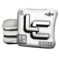 Logic Cornhole - LC HALFTONE WHITE - ACL PRO 2026 BAGS - MULTIPLE BAG SERIES - Set of 4 bags