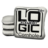 Logic Cornhole Parchment Black Logo - ELEMENT - ACL PRO 2026 BAGS - Set of 4 bags