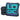 Logic Cornhole Midnight Teal Pink - ELEMENT - ACL PRO 2026 BAGS - Set of 4 bags