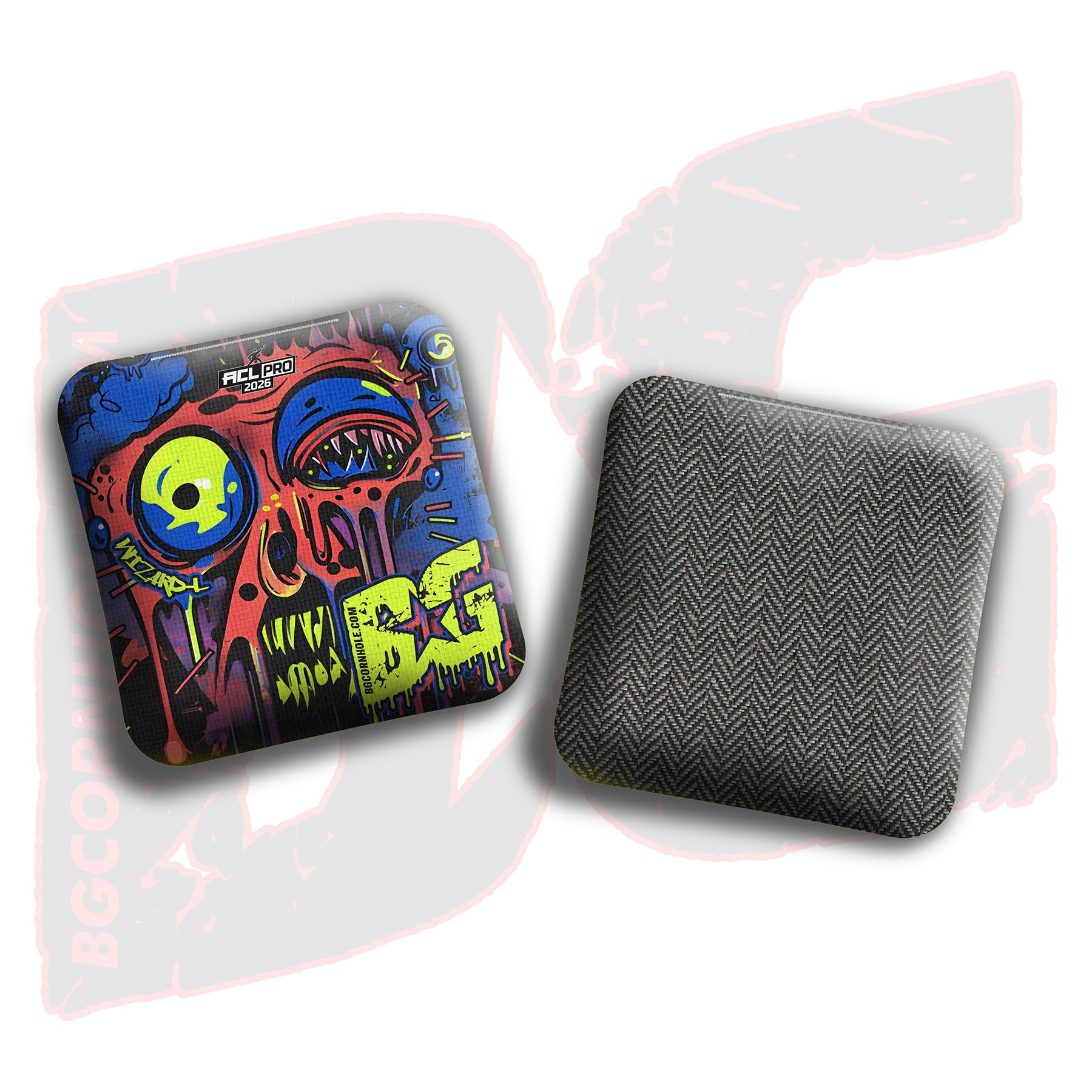BG Cornhole 2026 Multiple Bag Models  “MELTDOWN MODE” - ACL Pro Stamped Cornhole Bags - SET OF 4 BAGS