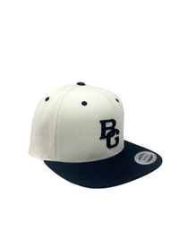 BG Cornhole Baseball SnapBack Flat Bill Hat - YUPOONG