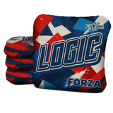 Logic Cornhole Angle Splat - Red White Blue - ACL PRO 2026 BAGS - MULTIPLE BAG SERIES - Set of 4 bags