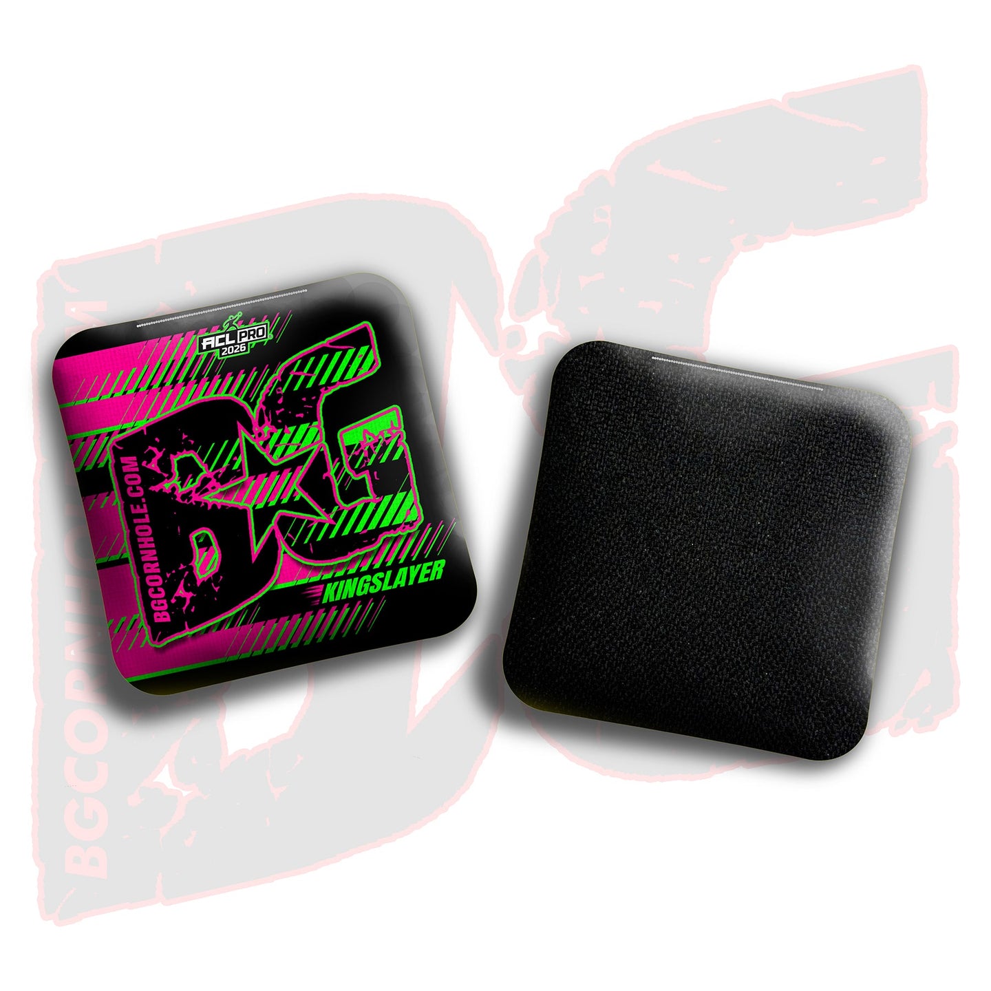 BG Cornhole 2026 Multiple Bag Models  “Full Throttle” - ACL Pro Stamped Cornhole Bags - SET OF 4 BAGS