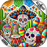Bone | Fiesta | ACL PRO Razor Cornhole Bags