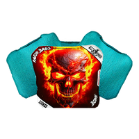 Bone | Fire Skull | ACL PRO Razor Cornhole Bags