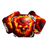 Butcher | Fire Skull | ACL PRO Razor Cornhole Bags