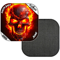 Bone | Fire Skull | ACL PRO Razor Cornhole Bags