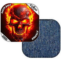 Knuckle | Fire Skull | ACL PRO Razor Cornhole Bags