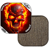 Knuckle | Fire Skull | ACL PRO Razor Cornhole Bags