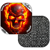 Podium | Fire Skull | ACL PRO Razor Cornhole Bags