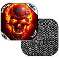 Podium | Fire Skull | ACL PRO Razor Cornhole Bags