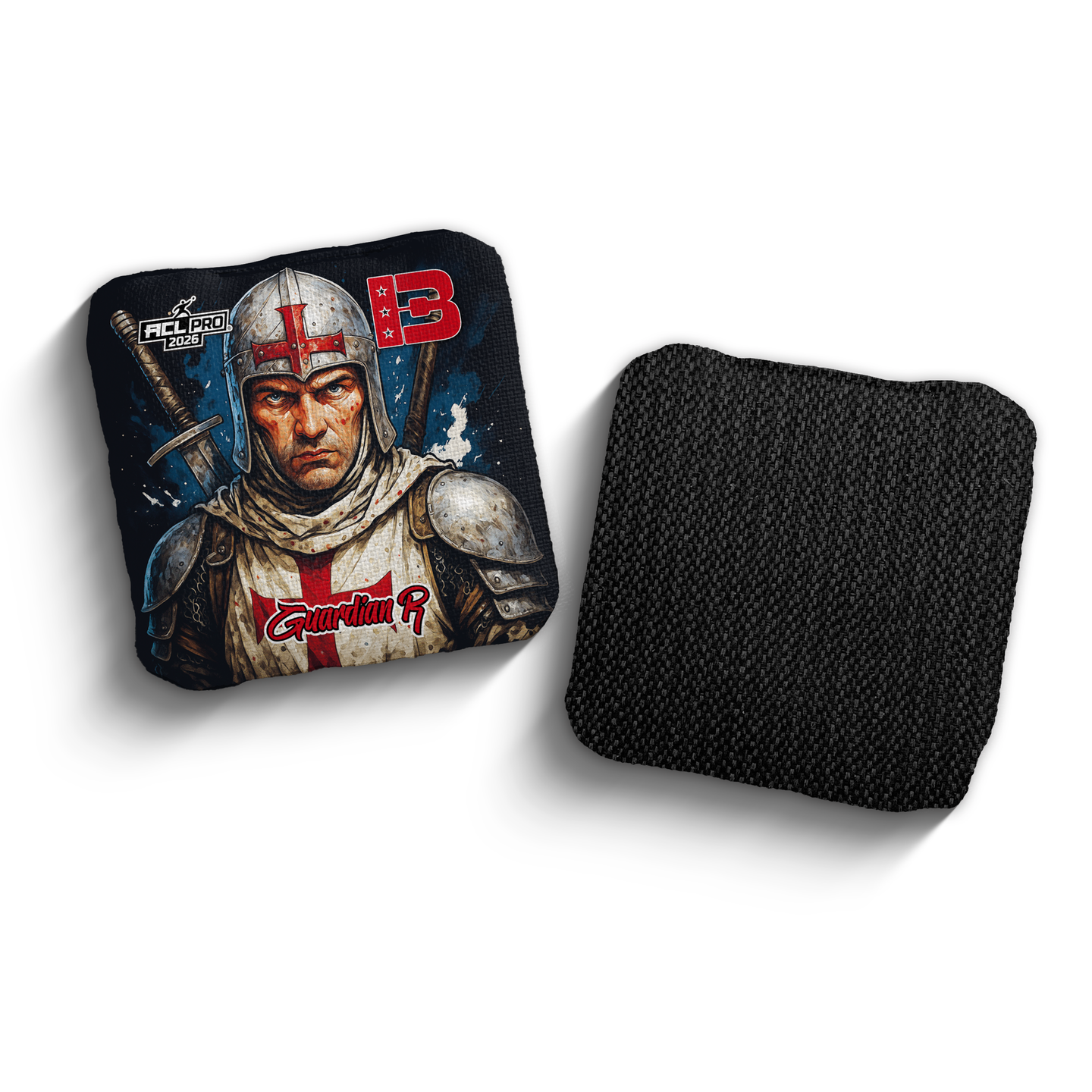 2026 Brotherhood Cornhole Guardian Knight Edition ACL Pro Stamped Cornhole Bags