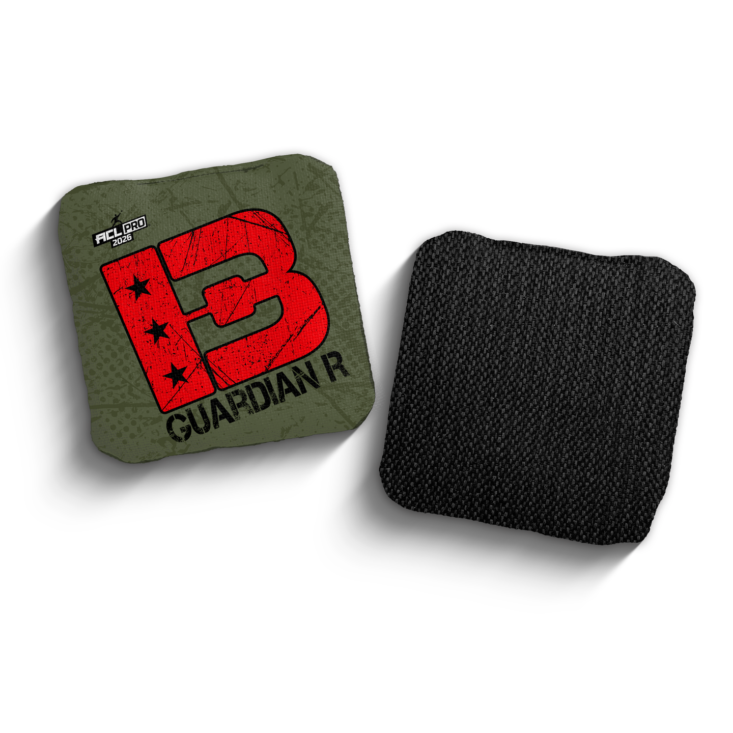 2026 Brotherhood Cornhole Guardian Military Grunge Edition ACL Pro Stamped Cornhole Bags