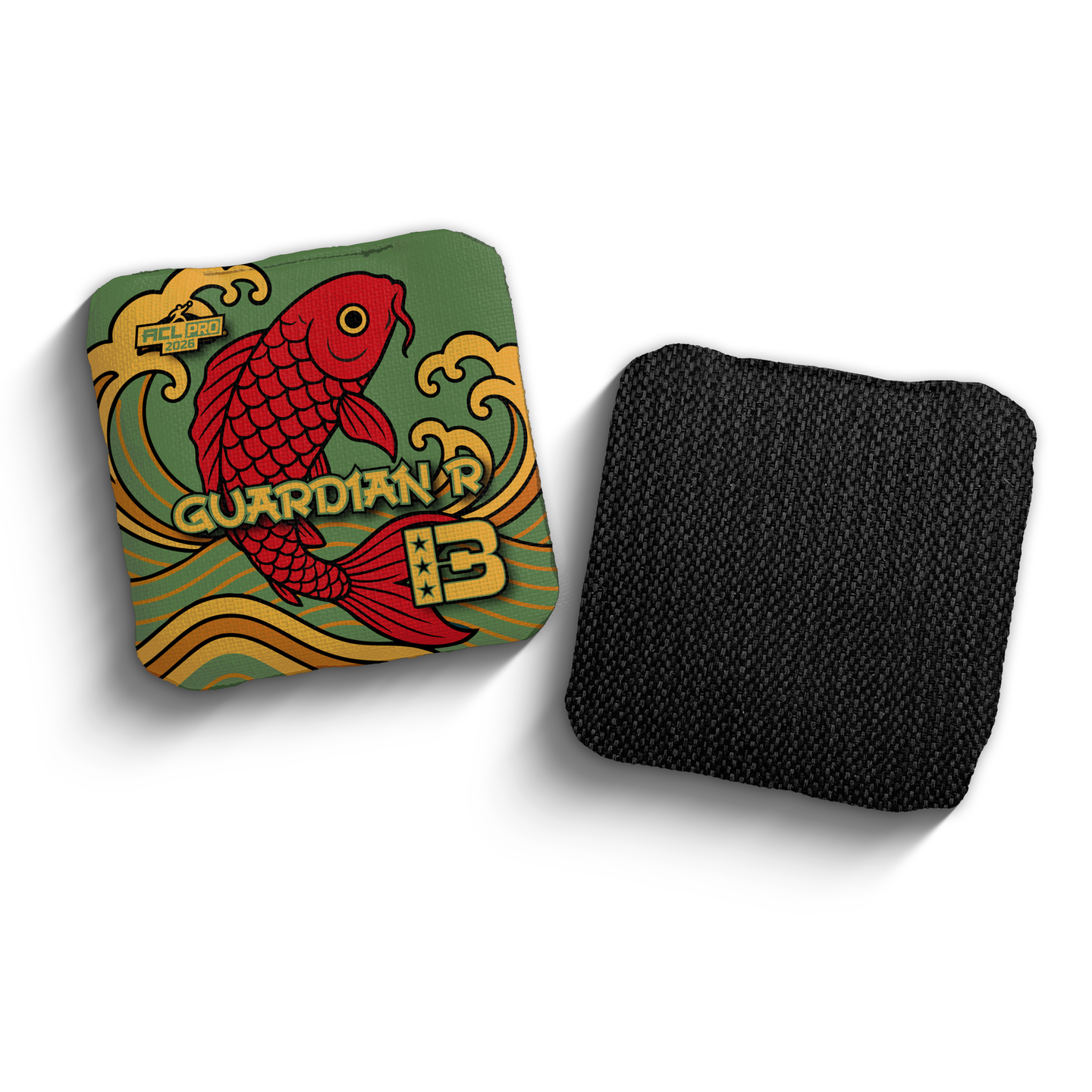 2026 Brotherhood Cornhole Guardian Koi Fish Edition ACL Pro Stamped Cornhole Bags