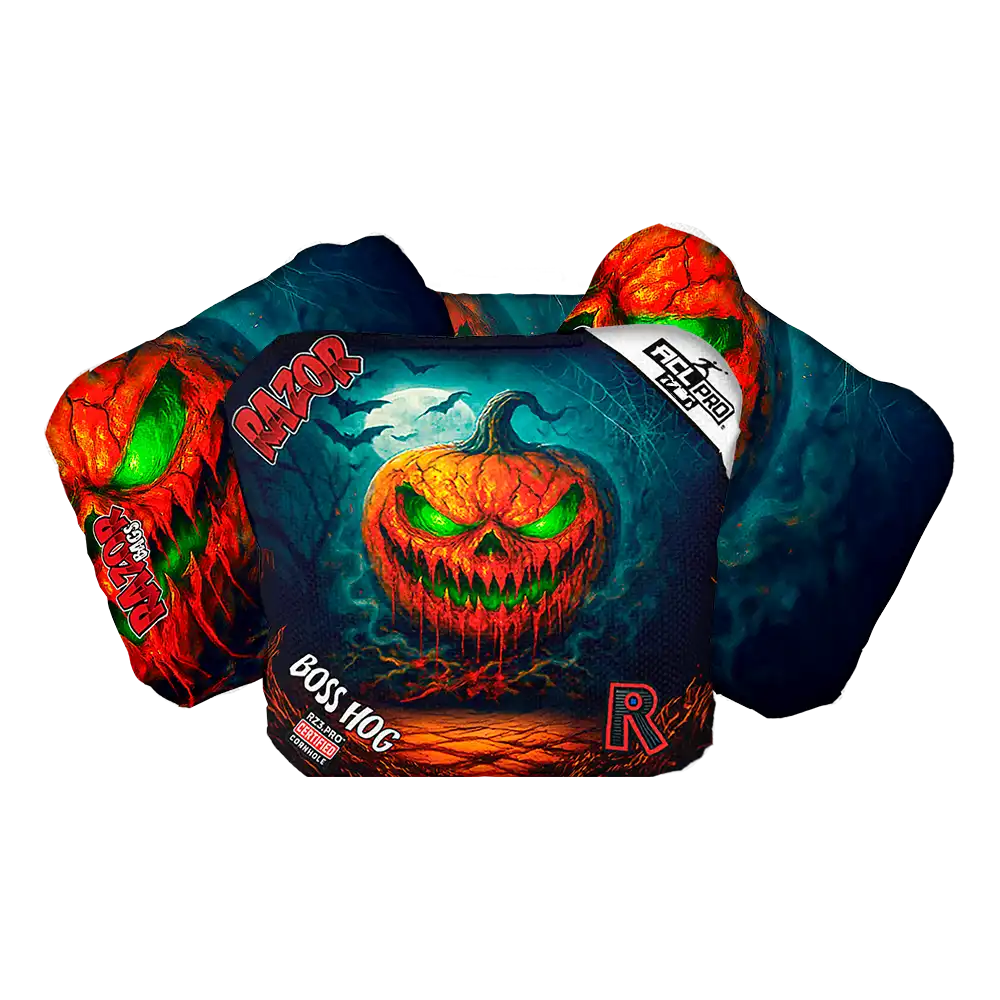 Razor Cornhole Bags | Boss Hog | GlowRage