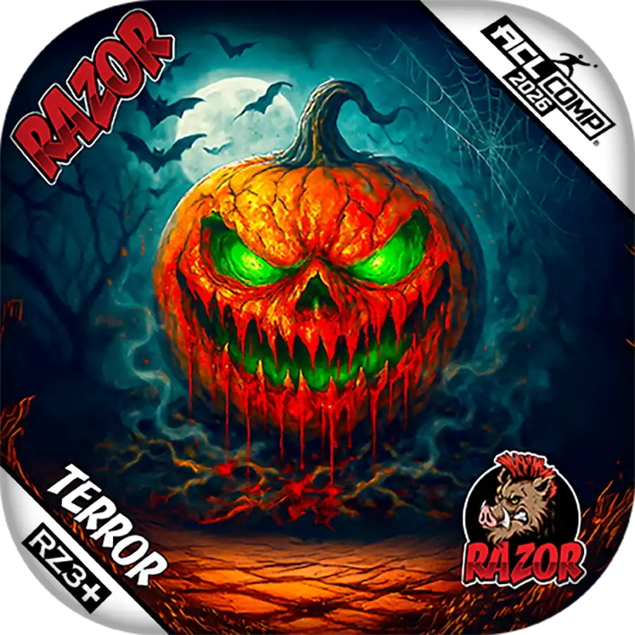Razor Cornhole Bags | Terror | GlowRage