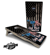 God Bless America Cornhole Boards - Pro Solution Lite Series