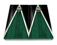 Team Color Triangle Cornhole Boards - Professional Tournament Series