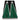Training Skinny Boards - Sports Theme - Green & Black