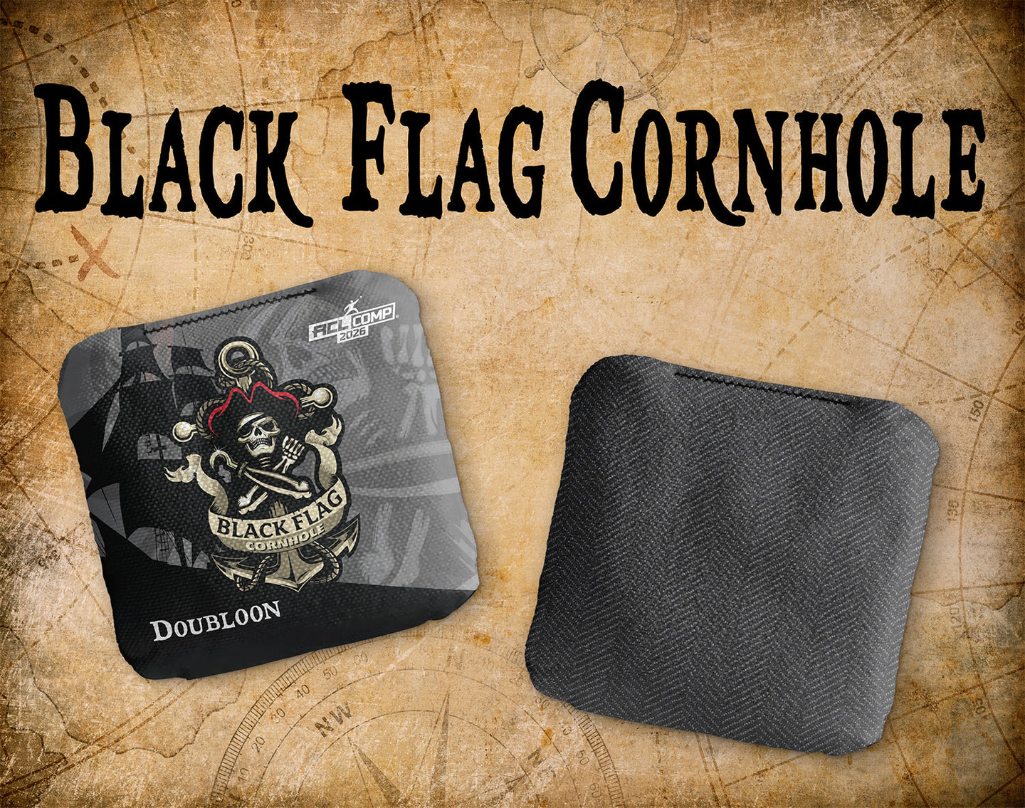 Black Flag Cornhole Doubloon - ACL Comp 2026