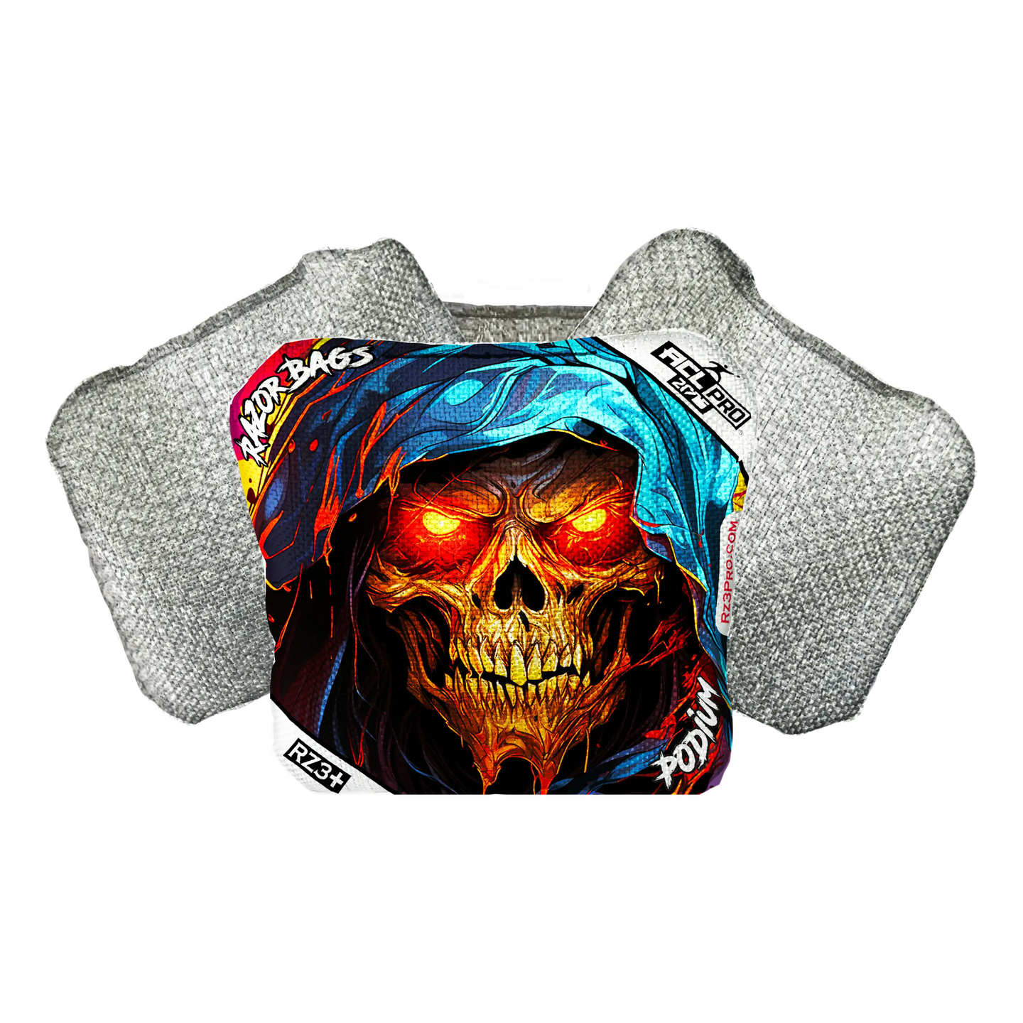 Podium | Grim Reaper | ACL PRO Razor Cornhole Bags
