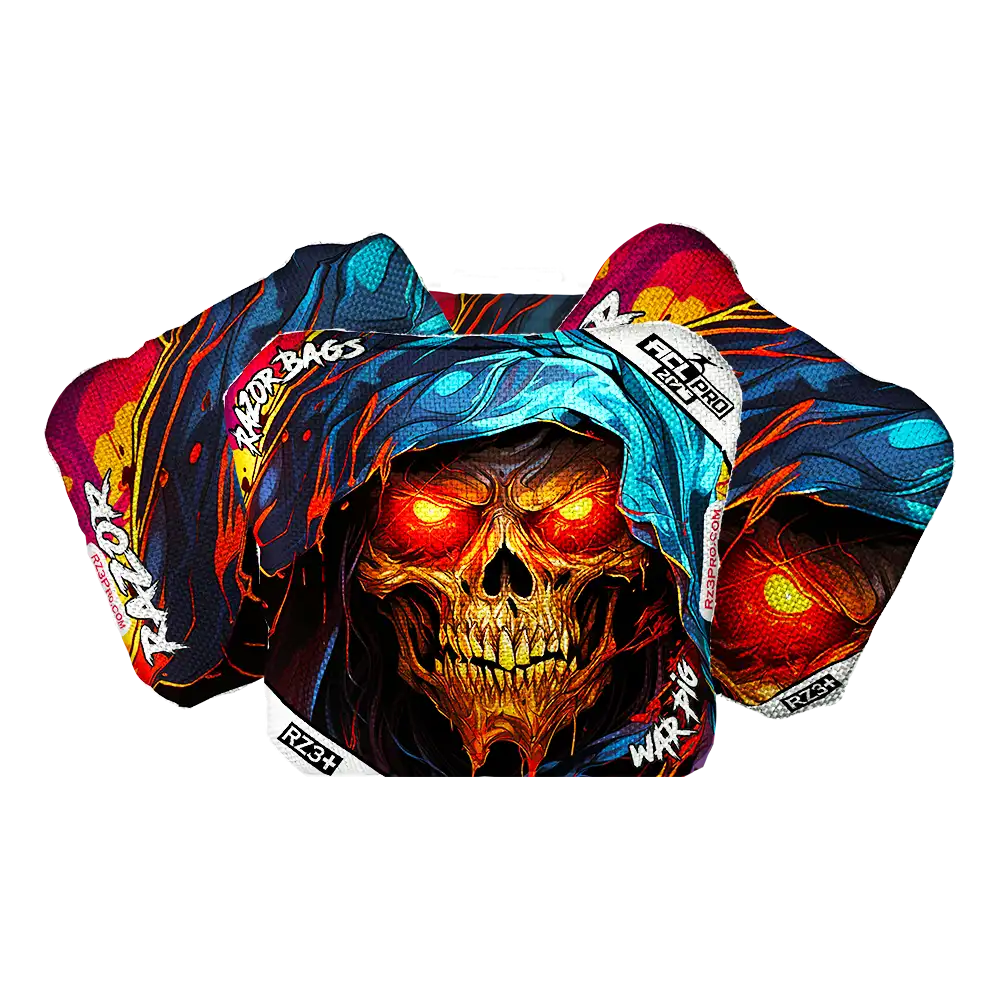 War Pig | Grim Reaper | ACL PRO Razor Cornhole Bags