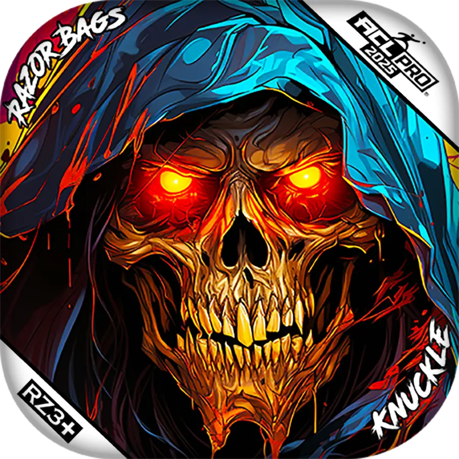 Knuckle | Grim Reaper | ACL PRO Razor Cornhole Bags