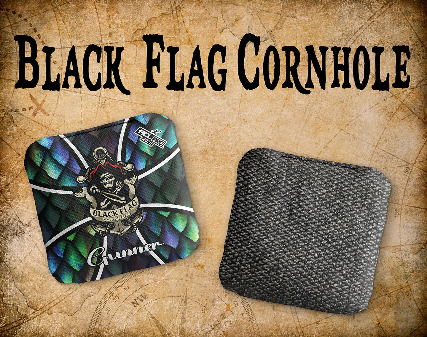 Black Flag Cornhole Gunner - Dragon Scale - ACL Pro 2026
