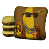 Logic Cornhole Banana Swag - ACL PRO 2026 BAGS - MULTIPLE BAG SERIES - Set of 4 bags