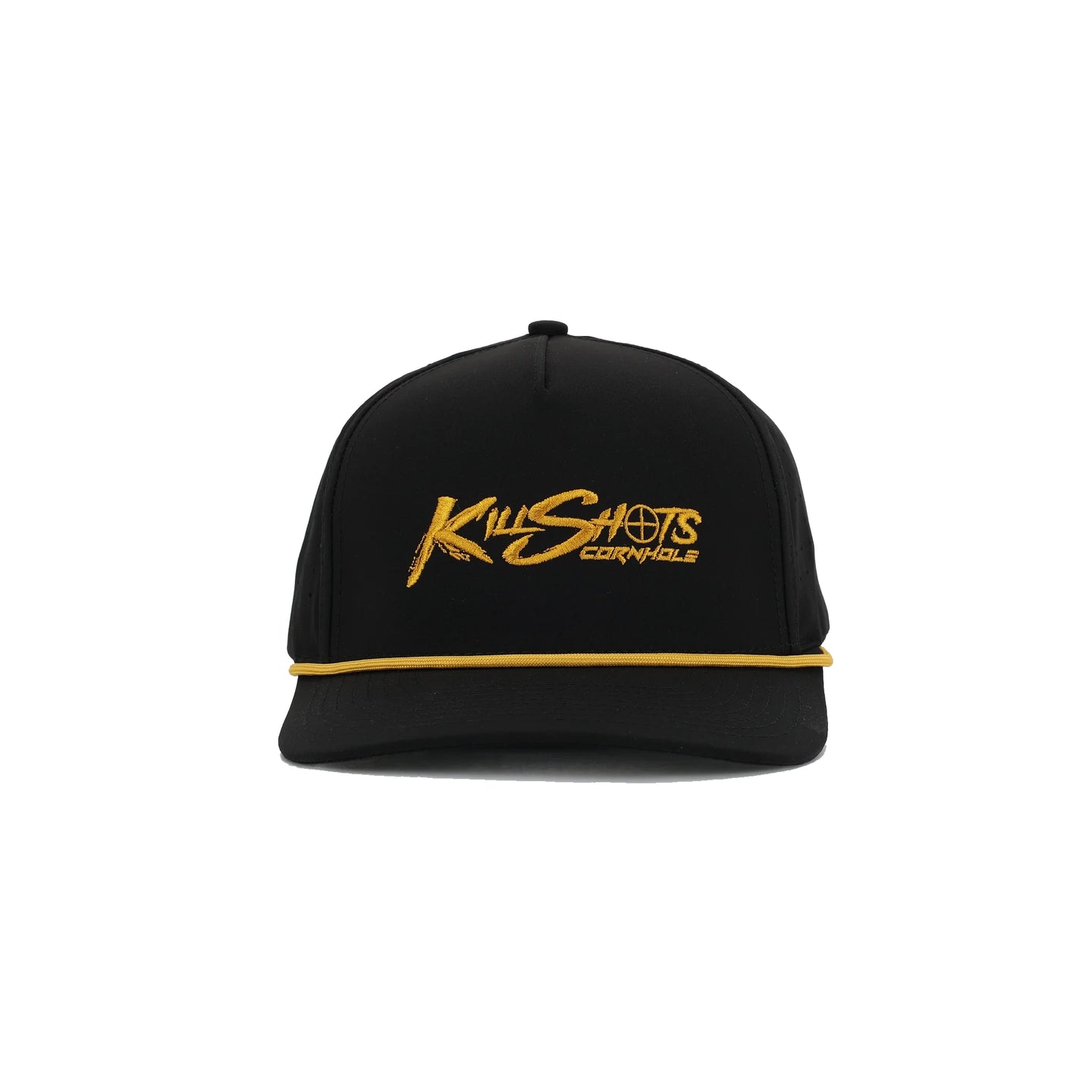 Killshots Cornhole 5 Panel Snap-Back Rope Hat - "Champions" Edition