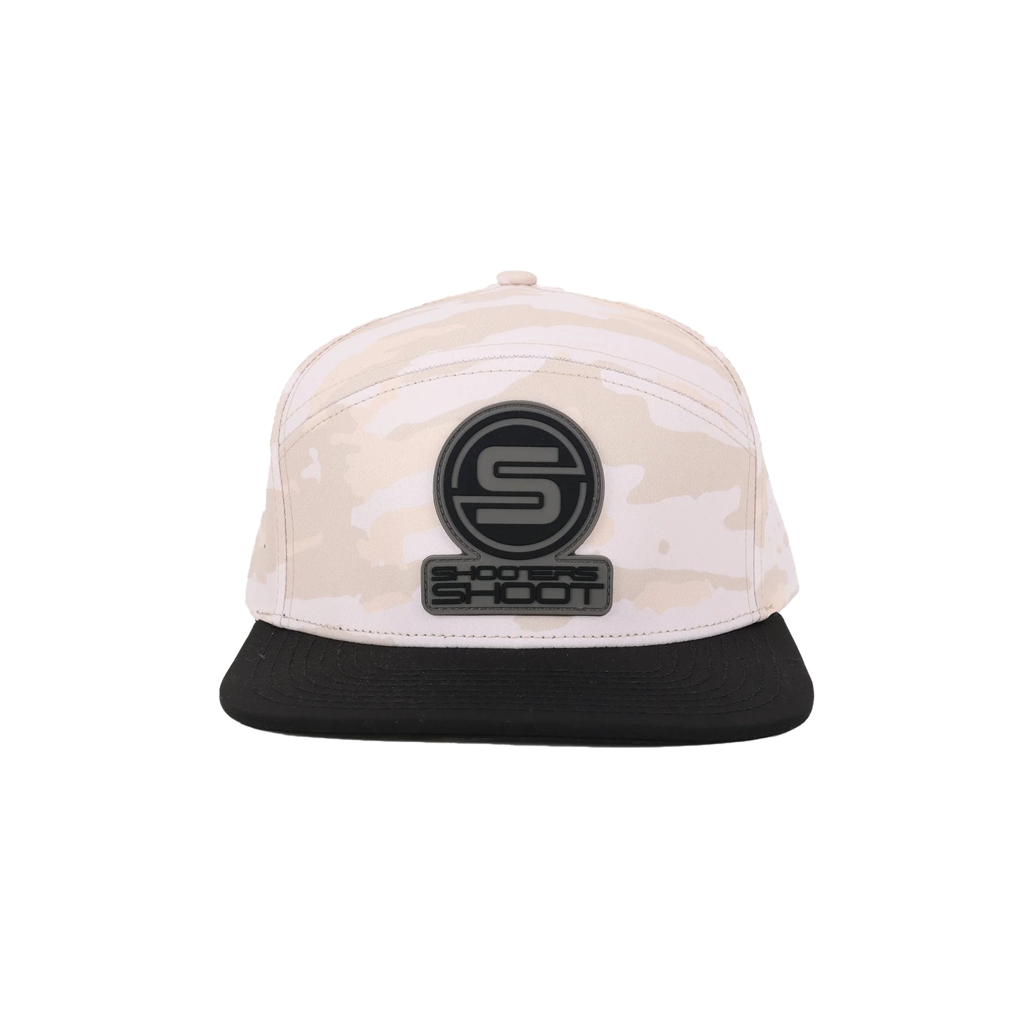 Killshots Cornhole 7 Panel Flat-Bill Snap-Back "Tactical" Hat - Camo