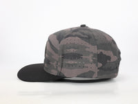Killshots Cornhole 7 Panel Flat-Bill Snap-Back "Tactical" Hat - Camo