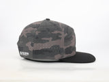 Killshots Cornhole 7 Panel Flat-Bill Snap-Back "Tactical" Hat - Camo