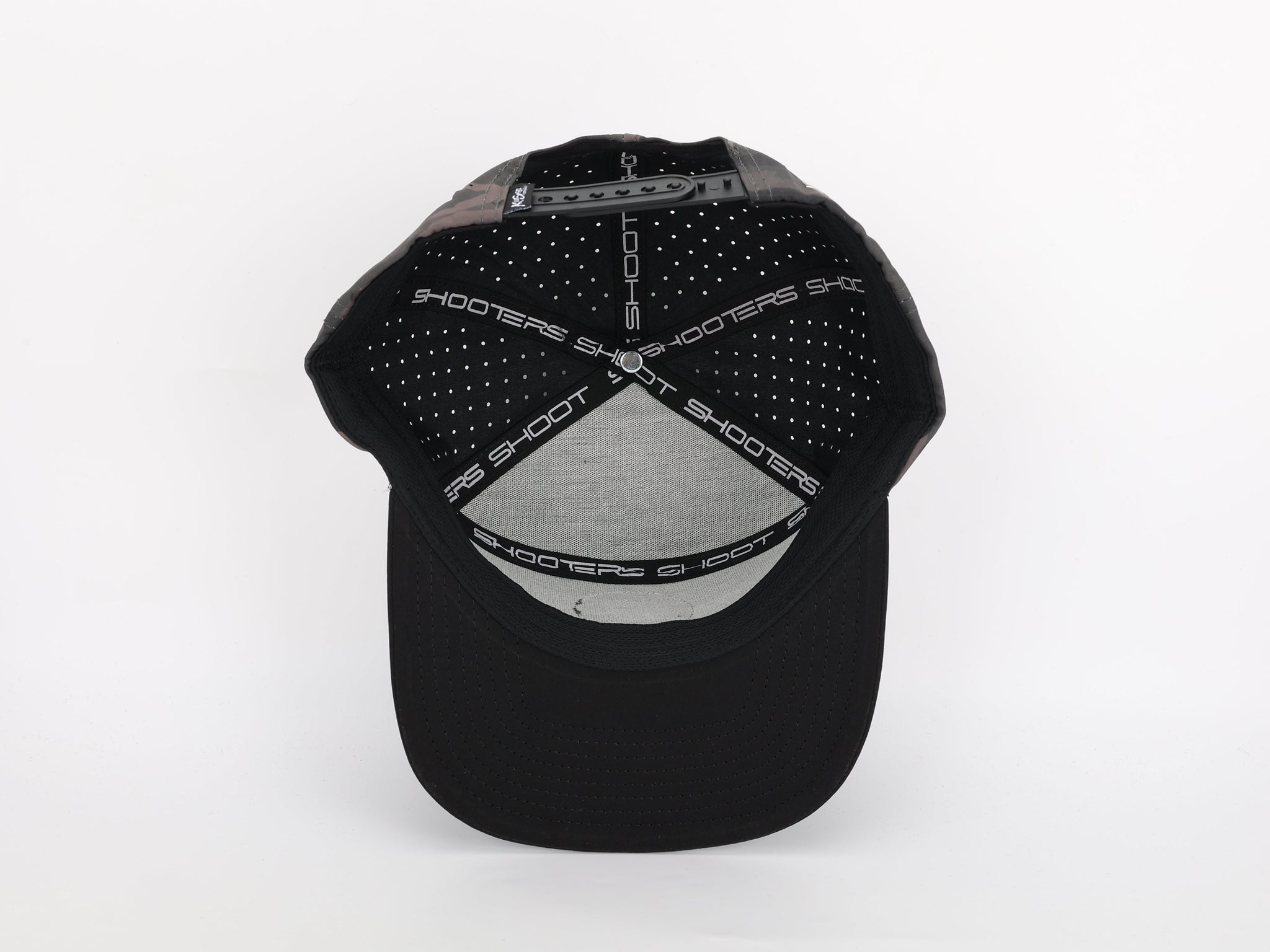 Killshots Cornhole 7 Panel Flat-Bill Snap-Back "Tactical" Hat - Camo