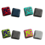BG Cornhole 2025 BG Wizard 4" Mini Cornhole Bags - “AGGRESSIVE” - Set of 4 Bags