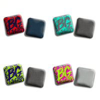 BG Cornhole 2025 BG Wizard 4" Mini Cornhole Bags - “AGGRESSIVE” - Set of 4 Bags