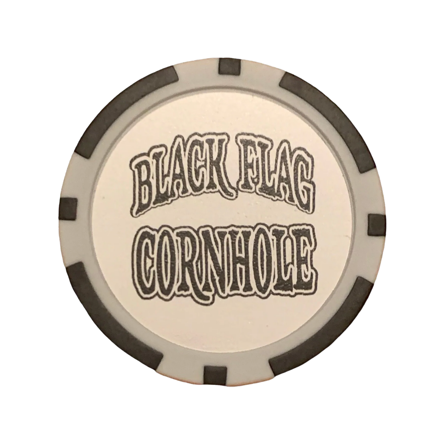 Black Flag Cornhole Flip Chip