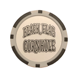 Black Flag Cornhole Flip Chip