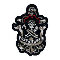Black Flag Cornhole Patch