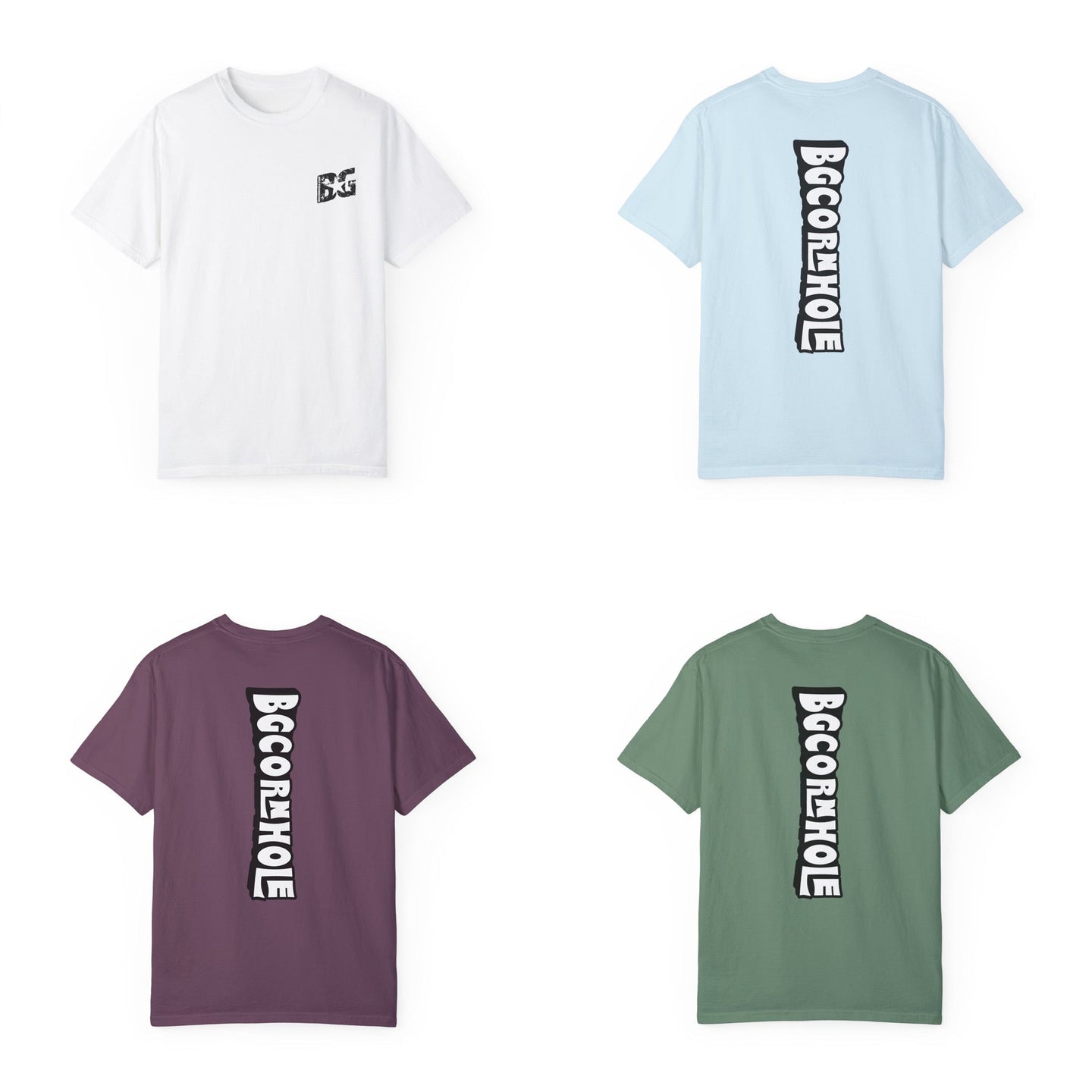BG Cornhole Unisex Comfort Colors Tee - Multiple Colors