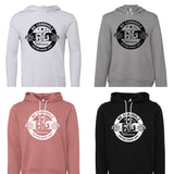 BG Cornhole Circle Logo Unisex Fleece Hoodie - Multiple Colors
