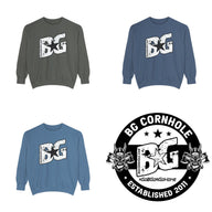 BG Cornhole Unisex Comfort Colors Crewneck - Multiple Colors
