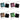 BG Cornhole 2025 BG Wizard L 4" Mini Cornhole Bags - “Vapor Vandal” - Set of 4 Bags