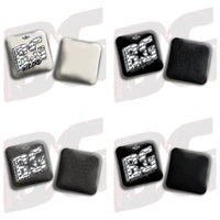 BG Cornhole 2026 Multiple Bag Models "White Logo Colormatch" - ACL Pro Stamped Cornhole Bags - SET OF 4 BAGS