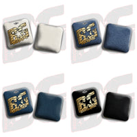 BG Cornhole 2026 Multiple Bag Models "Gold Logo Colormatch" - ACL Pro Stamped Cornhole Bags - SET OF 4 BAGS